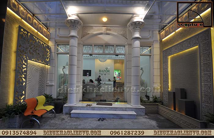 Thiết kế cảnh quan dự án Spa đẹp